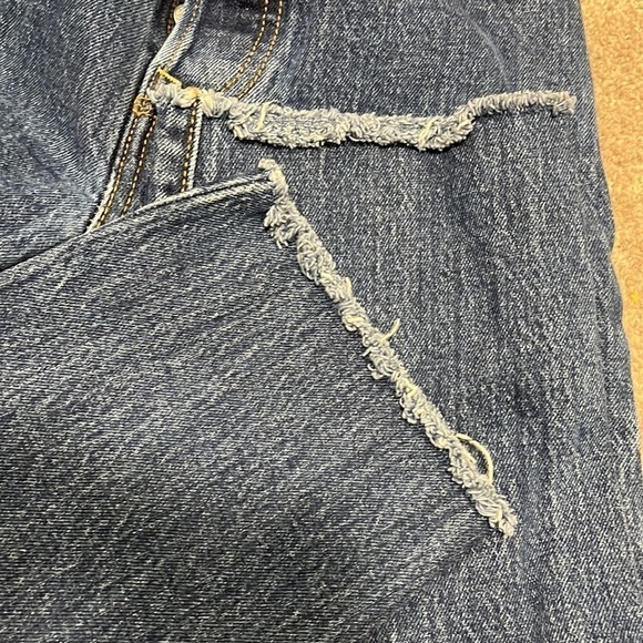 Levi's Wedgie High Rise Crop Denim Jeans size 26 - Picture 13 of 13